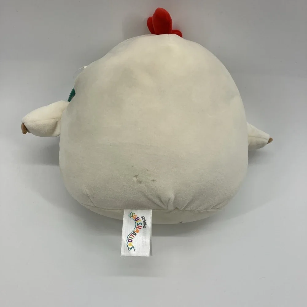 Squishmallows Todd The Chicken Floral Print Belly Stuffed Animal Plush 8